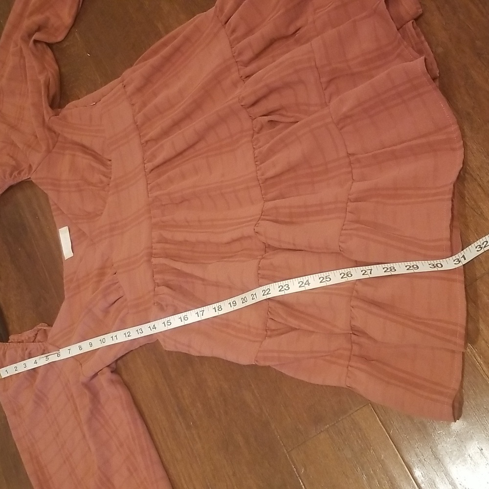 Altar'd State Natalie Plaid Tiered Dress - Picture 10 of 12